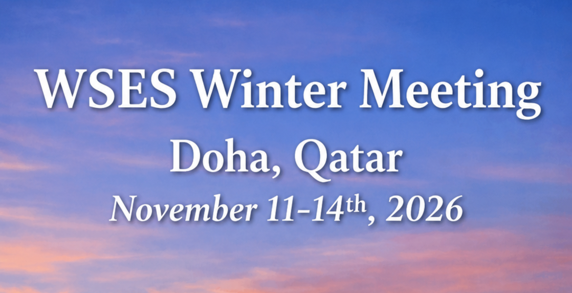 13th Winter Meeting Doha Qatar 11-14th November 2026
